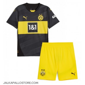 Borussia Dortmund Vieraspaita Lapsille 2024-25 Lyhythihainen (+ shortsit)